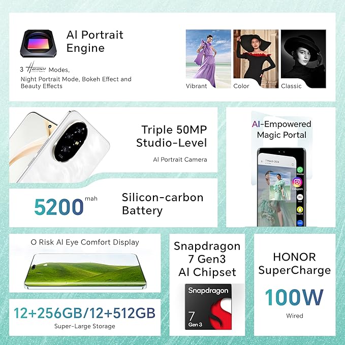 HONOR 200 5G 12GB RAM + 512GB Dual SIM 